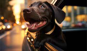 Taxi dog
